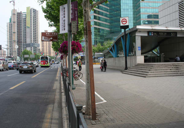 上海軌道交通8號線老西門站市政配套